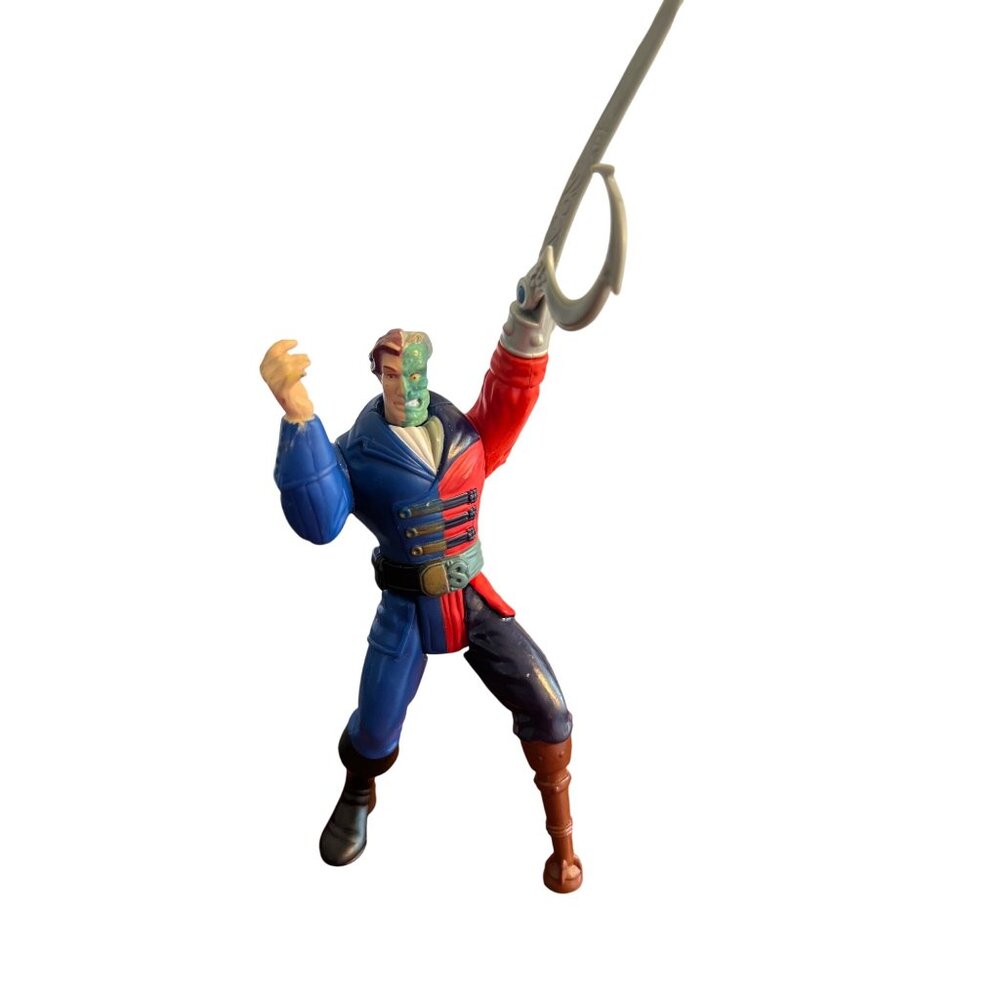 Vintage 1995 DC Comics Legends of Batman Two Face Pirate Action Figure 5"